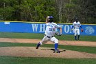 Baseball vs WPI  Wheaton College baseball vs Worcester Polytechnic Institute. - (Photo by Keith Nordstrom) : Wheaton, baseball